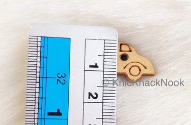 Wood Car Buttons